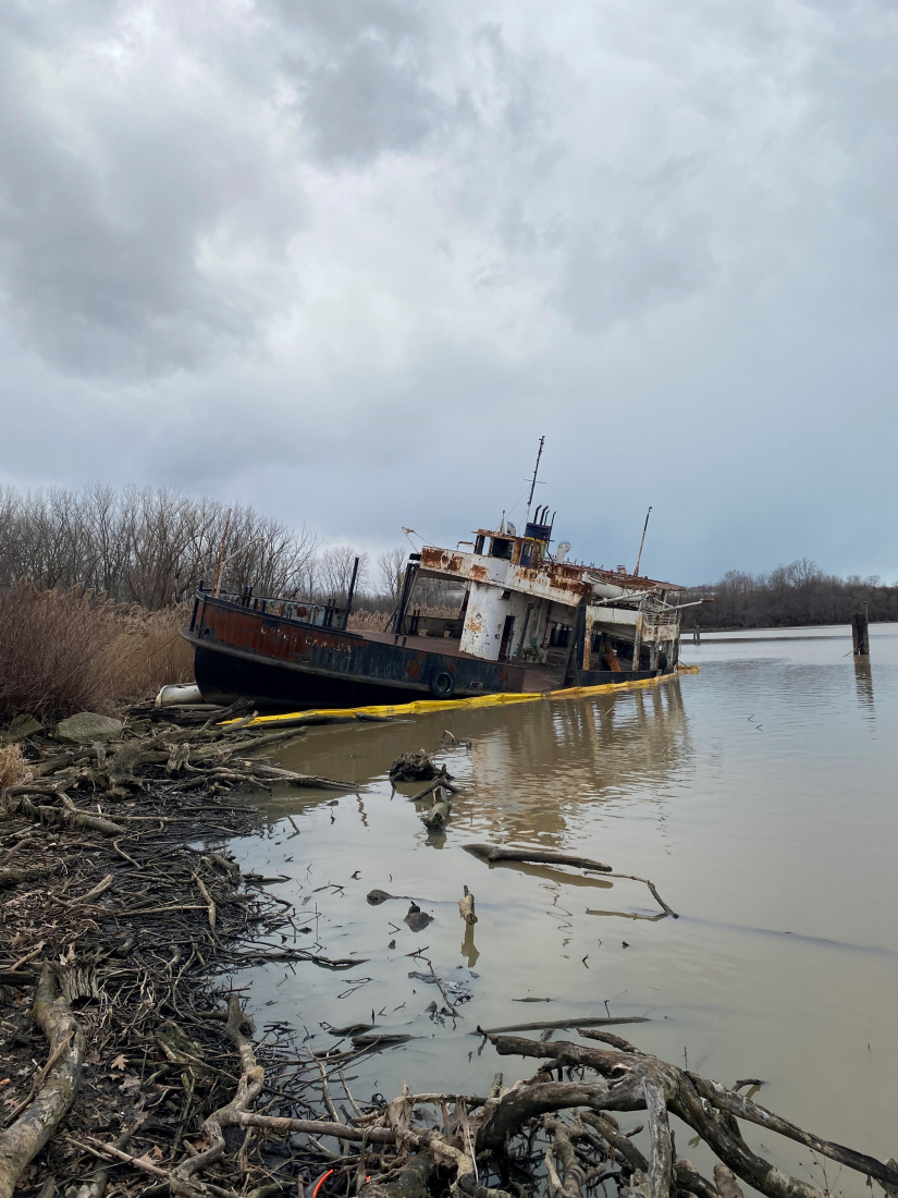 Cleanup Operations at Oil Discharge Scene Near Washington, Kansas, Shift to  Restoration